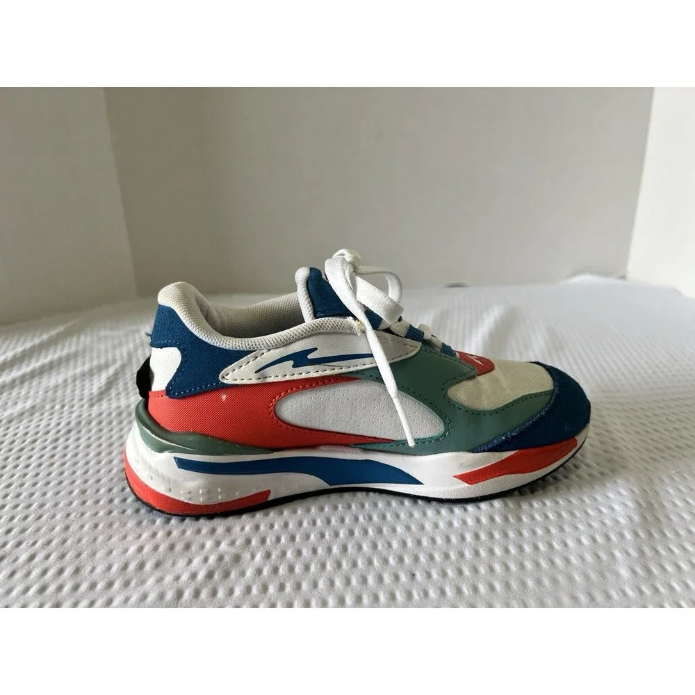 Kids Puma 387361-01 Lace-Up Multicolor Shoes Sneakers